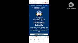 BharathiarBharathidasan University MK University latest Updates Nov 2024 Exam [upl. by Idisahc313]