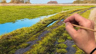 Painting Grass on a Path [upl. by Gaidano]