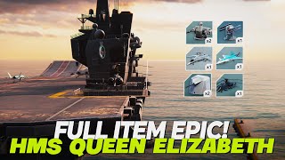 HMS Queen Elizabeth  Cukup Op Di Tier 3  Modern Warships [upl. by Asir47]