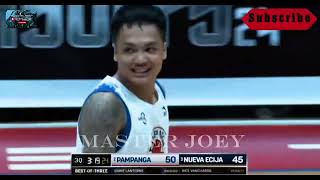 PAMPANGA vs NUEVA ECIJA 2NDHALF HIGHLIGHTS OCTOBER 26 2024 mpblplayoffs [upl. by Ahsiel334]