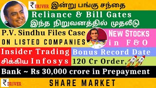 Today share market news Tamil share market news today stocks for tomorrow Tamil share market news [upl. by Yrrot]