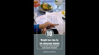 Weight loss 10 tips in Hindi Dr Shravan Bohra liver specialist gastroenterologist Apollo Hospitals [upl. by Balduin200]