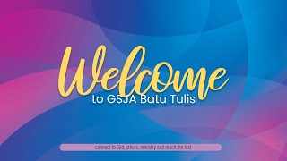 LIVE Ibadah Natal Sekolah Minggu GSJA Batu Tulis  25 Des 2023 [upl. by Weisbrodt420]