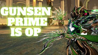 This Warframe Gunsen Prime Build is INSANE [upl. by Calva]