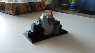 Lego Heroica Mountain trap custom module [upl. by Ryon]