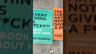 Mark Mansons book 📕from meesho [upl. by Pulcheria119]