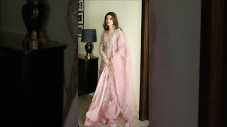 kinza Hashmi pics in pink dress janatcreations [upl. by Ayouqes]