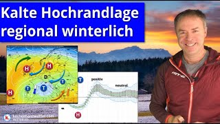 Recht kaltes aber nur regional winterliches Wetter  Zum 3Advent auflebende Westwetterlage [upl. by Mulloy806]