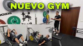 Gimnasio renovado  ya tenemos maquina para entrenar pierna [upl. by Afrika]