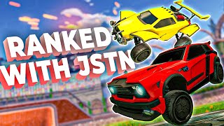 Pushing for SUPERSONIC LEGEND in Rocket League  2v2 with JSTN  NRG GarrettG [upl. by Albin]