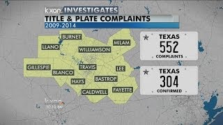 Car title and plate complaints in Central Texas [upl. by Laurette]