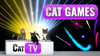 CAT Games  Laser Light Show Cat TV Compilation  4K Videos For Cats to Watch  😼 [upl. by Hsemar422]