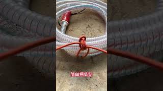 Simple firewood knot [upl. by Josler]