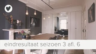 eindresultaat afl 6  vtwonen  weer verliefd op je huis S03 [upl. by Enitram]