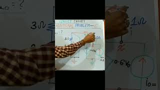 Additional Problem 6 for Node amp Mesh Analysis controlsystem nodalanalysis meshanalysis control [upl. by Uttasta]