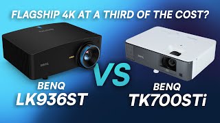 Flagship 4k at a third of the cost  BenQ LK936ST vs TK700STi projector comparison [upl. by Anitsim]