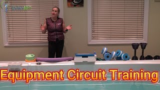 FIT TIP AQUATIC EQUIPMENT CIRCUIT TRAINING [upl. by Goodman]