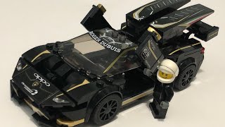 LEGO 76899 Lamborghini Huracan Super Trofeo Evo Mod W Mid Engine V10 [upl. by Haisa]