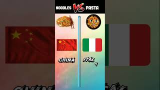 Noodles vs pasta Short [upl. by Ielarol]