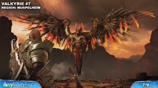 God of War  All Valkyrie Locations Guide Chooser of the Slain Trophy Walkthrough [upl. by Bonnell]