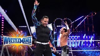 Matt amp Jeff Hardy make a shocking return to WWE WrestleMania 33 WWE Network Exclusive [upl. by Ettennaej]