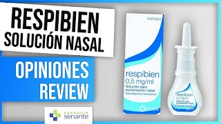 RESPIBIEN Opiniones 🤧 Prospecto Respibien Antialergico 🌷 FARMACIA SENANTE [upl. by Morrill]