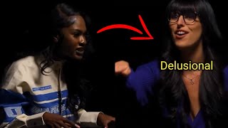 Black Woman Silences Delusional Feminist [upl. by Rosa]