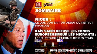 🔴NIGER  Ce que l’on sait du début du retrait français [upl. by Rehpotirhc]