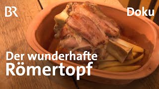 Kochen im Römertopf  einfache und leckere Rezepte aus dem Ofen  freizeit  BR [upl. by Ardnekahs]