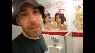 Ruen Bathroom Reviews Heart Attack Grill Las Vegas [upl. by Anialed238]