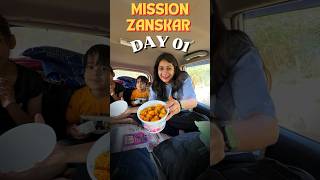 ट्रिप का पहला दिन😍MISSION ZANSKARroadtrip ladakh ghumakkadbugz minivlog campervan [upl. by Nnylesor]