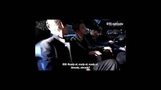 bts🔥🔥🔥in the car jk worried tae and members nervous bts viralvideo jungkook jimin rm suga V [upl. by Nonnair]