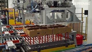 Automation of transport  palletization and storage processes At INDROL Sp z oo Sp k by PROMAG [upl. by Reifnnej930]