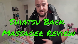 Sunlit Life Shiatsu Massager Review by Ant Canavan from 50DaysFitterme 💪 [upl. by Torto]