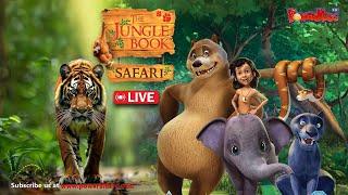 🔴LIVE  THE JUNGLE BOOK SAFARI  WILDLIFE DISCOVERY  MOWGLI CARTOON  IN HINDI  UNLIMITED LIVE [upl. by Meirrak885]