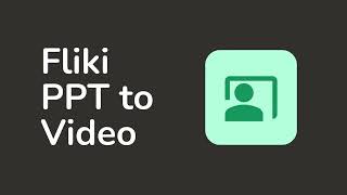 Convert powerpoint presentations to videos using Fliki [upl. by Inesita116]