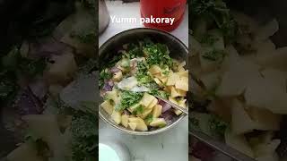 Pakoray recipe tasty pakoray short video [upl. by Pammi345]