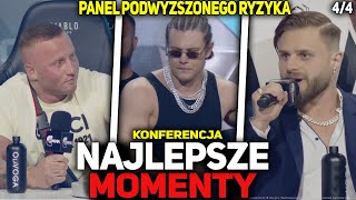 Ferrari Denis Natan Szachta  KONFERENCJA CLOUT MMA 5  NAJLEPSZE MOMENTY 44 [upl. by Sofie]