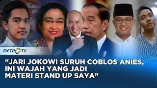 Jawaban Kocak Pandji Soal Keluarga Jokowi Pandji KOSONG QNA [upl. by Llerej544]