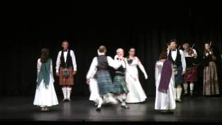 Scottish folk dance The Waterfall  The Devils Water  The Hurlygush [upl. by Kelleher]