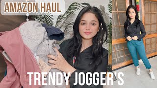 Trendy Jogger’s Haul Amazon Haul The Touchupgirl [upl. by Sparke]