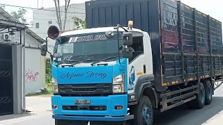 mantap  truck tronton besar truck container truck tangki BBM pertamina flatbed dump truck trailer [upl. by Dhruv708]