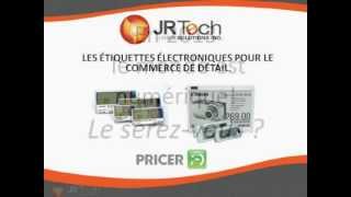 JRTECH SOLUTIONS  Étiquette Électronique de PRICER pour le commerce de détail [upl. by Gertruda]