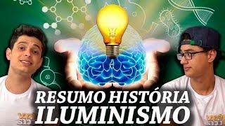 RESUMO HISTÓRIA  ILUMINISMO [upl. by Rramahs]