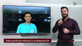 Goiás perde para Mirassol e se afasta do G4 da série B  MUNDO UFG [upl. by Elli]