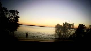 Sunset by the Broad River at Broad River Bridge in Beaufort SC Oct 19th 2024 [upl. by Dihsar]