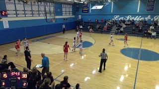 LaSalle Institute High School vs Mechanicville High School Womens JV Basketball [upl. by Ezzo]