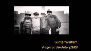 Günter Wallraff  quotGanz untenquot Audio 34 [upl. by Ahsirhcal]