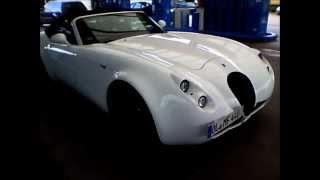 Wiesmann MF4 Roadster white  Start Up Sound [upl. by Fanchette]