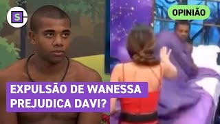 BBB 24 Wanessa expulsa enfraquece jogo de Davi [upl. by Anawek]